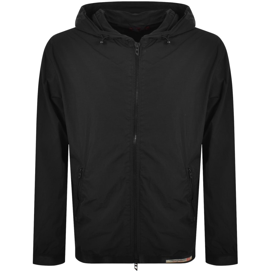 Diesel J Post Jacket Black | Mainline Menswear dk